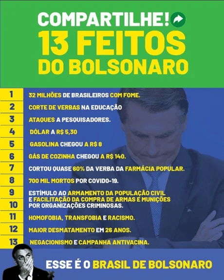 Eduardo Moreira comenta a peça publicitária sobre as "CINCO MAIORES REALIZAÇÕES DO GOVERNO BOLSONARO", todas são mentirosas.