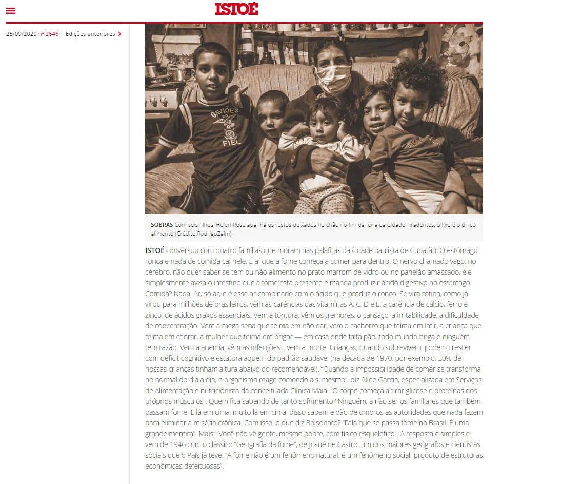 LINK PARA REPORTAGEM
