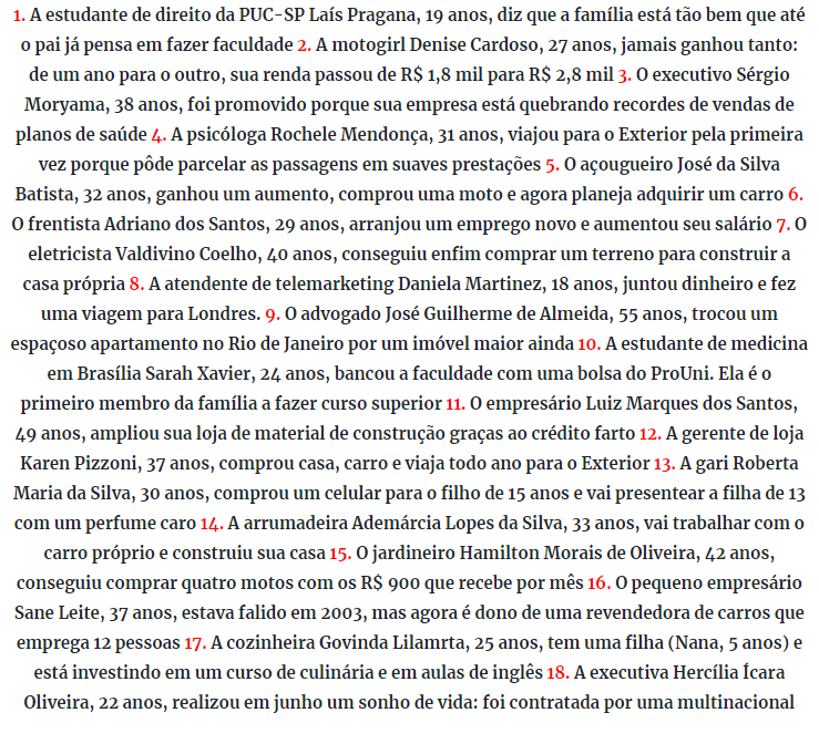 LINK PARA REPORTAGEM