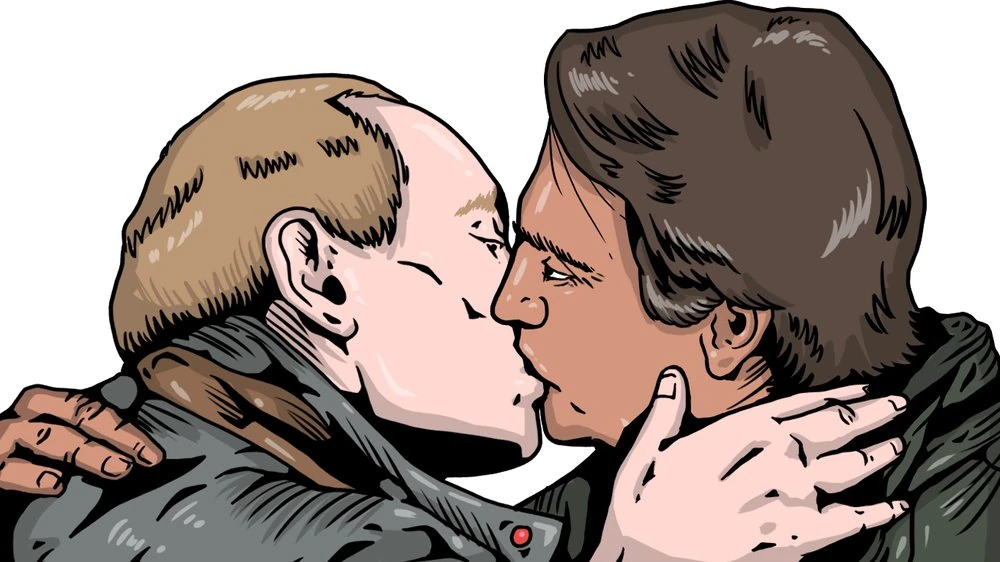 Charge — Bolsonaro e Putin