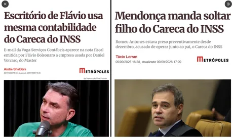 MENONCA MANDA SOLTAR INSS