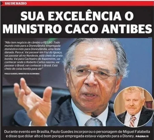 PERSONAGENS DO GOVERNO