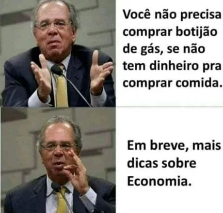 2022 - PAULO GUEDES NARRANDO SOBRE A ECONOMIA X IMAGENS DA REALIDADE BRASILEIRA EM 2022