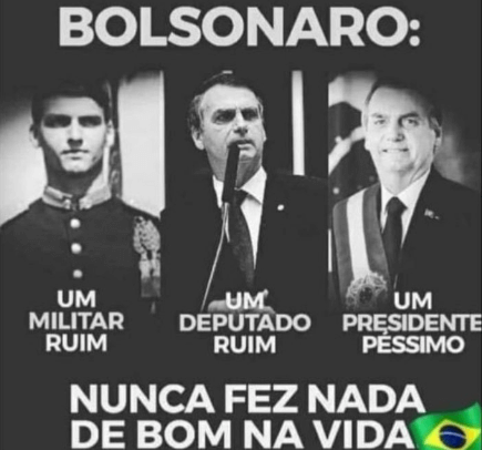 BIOGRAFIA RELÂMPAGO DE BOLSONARO: HISTÓRICO DE AUTORITARISMO, INCOMPETÊNCIA E FRACASSO