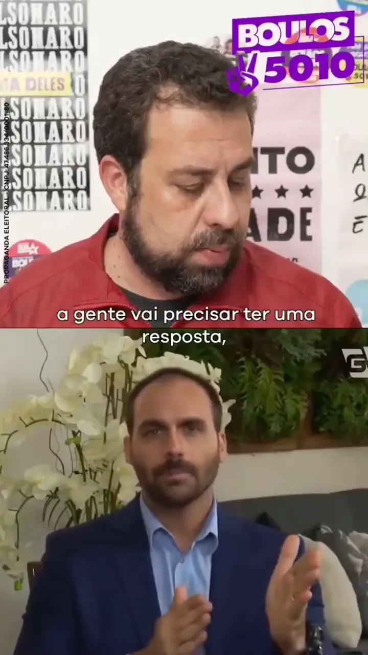Prévia: EDUARDO BANANINHA BOLSONARO AMEAÇA COM GOLPE MILITAR E BOULOS REAGE