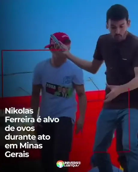 Prévia: Nikolas Ferreira em ato público — corte